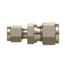 SUS316 Stainless Steel Double Ferrule Fitting Reducing Union SFW-6C-8C