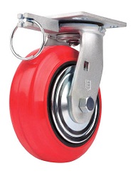 Caster For High Load Weight Use (Moisture-Resistant Urethane Wheels), Independent TP6680-PCITG