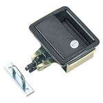 Plastic Flat Snatch Lock Handle, AP-151R-B AP-151R-B-1-1-BLACK