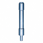 Three-Tube Round Precision Pivot Pin (B-97 / Steel) B-97-3