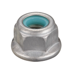 Flange Nylon Nut (Steel)