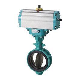 Butterfly Valve 700Z Double Acting Cylinder Model