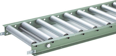 Steel Roller Conveyor (Roller Diameter 38.1 mm, Tube Wall Thickness 1.2 mm) VR-3812-400-50-3000