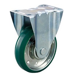 High-Tension Press-Formed Urethane Caster with Fixed Fittings HTTUK150