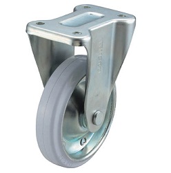 Oil Resistant Rubber Casters Fixed TYOK130