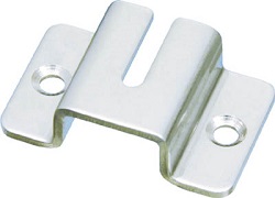 Chain holder fitting (removable, stainless steel)