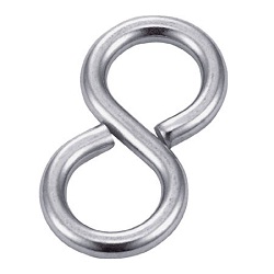 Closed S Hook (Stainless Steel)