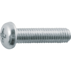 Cross-pin pan-head screw small (trivalent chromate)