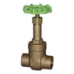 Gate Valve, J10K Pb-Free Bronze Soldered (JIS B 2011) <<This Product Displays The New JIS Mark>> LJ10-BSR-SE-N-15A