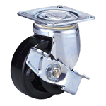 Middle Class, 100FH-Ps, Truck Type, for Medium Duty, Special Synthetic Resin Wheel With Brake 105FH-PS