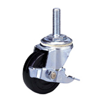 Standard Class 300s Bolt Type with Stopper, Synthetic Rubber Wheel (Packing Caster) 305S