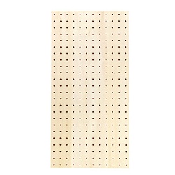 Perforated Board Using Natural Wood