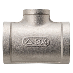 Stainless Steel Threaded Pipe Fitting Reducing Tee