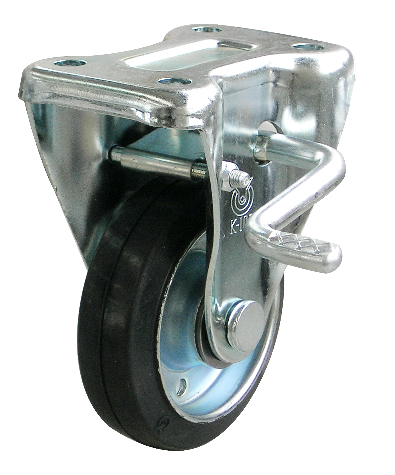 KB Model Rigid Wheel Plate Type (With Stopper) UWKB-130(L)
