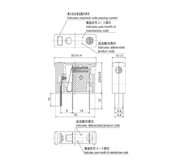 Alarm indicating fuse P4 / PL4 series: Related images