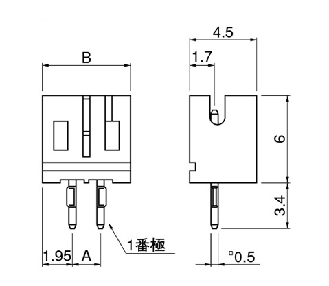 Drawing of 2P