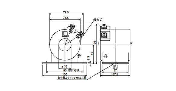 Low voltage current transformer CW-□L series: Related images