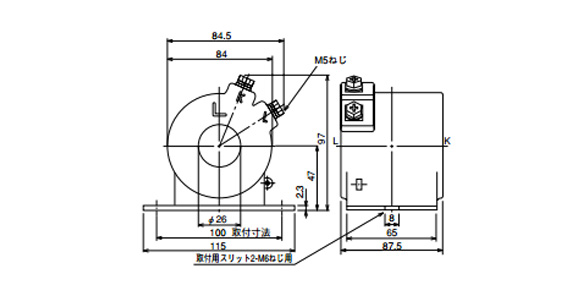 Low voltage current transformer CW-□L series: Related images