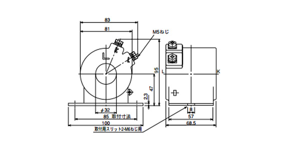 Low voltage current transformer CW-□L series: Related images