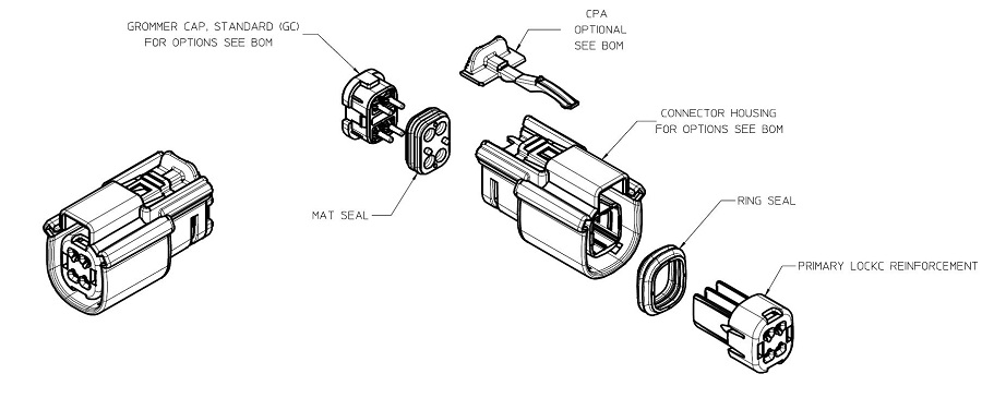 MX150 Housing (33472) 