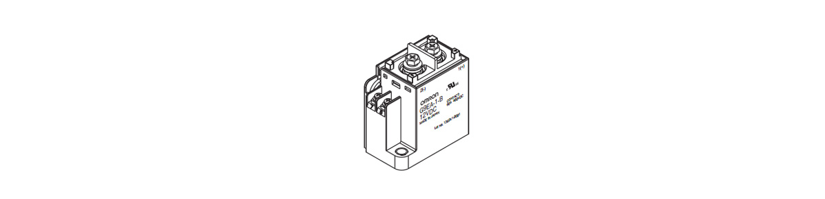 Screw terminal type Model G9EA-1-B(-CA) external shape