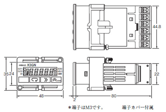 Small Digital Panel Meter K3GN: related image