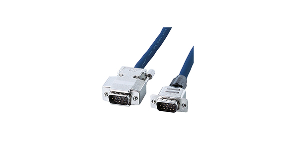 Display Cable (Composite Coaxial, Analog RGB, 5 m)