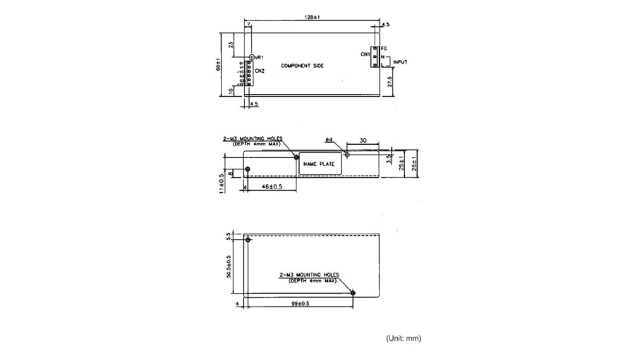 Unit Type Power Supply, LWT-H Series 