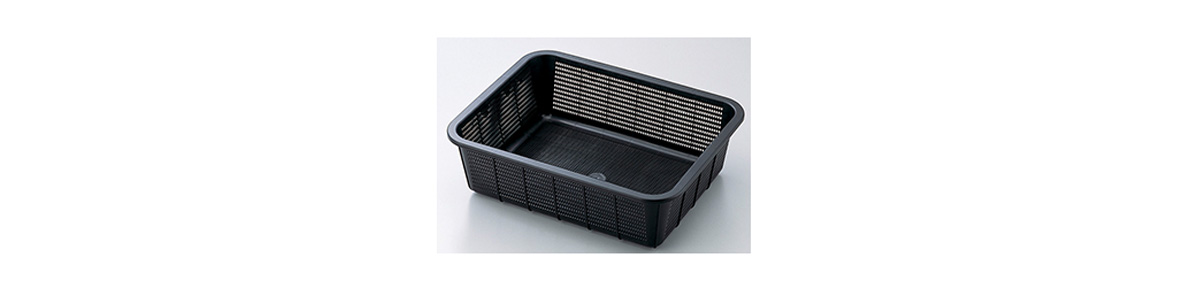 Conductive basket external appearance