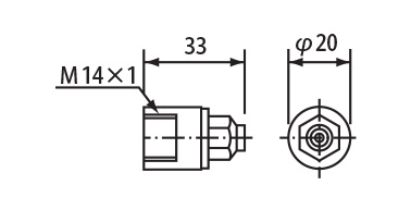 Full-cone spray nozzle