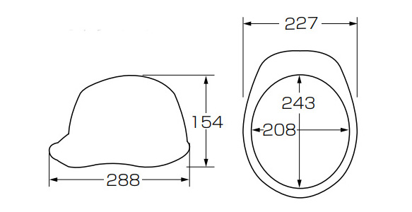 Helmet AA11-CS Type (Transparent Visor, With Face Shield, Raindrop Prevention Groove, Shock Absorbing Liner): Related images