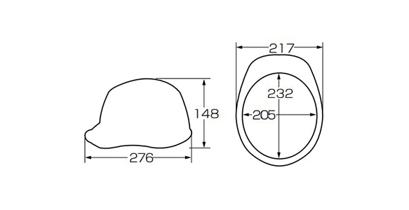 FRP Resin Hard Hat SF-1 Type (American Type With Shock Absorbing Liner): Related images