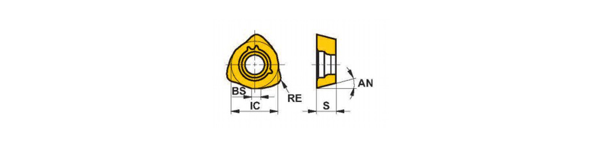 Cutter insert JOMW -FT: Related images