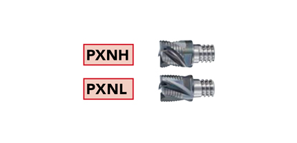 Phoenix Series, Indexable End Mill, 3-Flute, Corner Radius Shape, PXM, PXDR, selection support 3