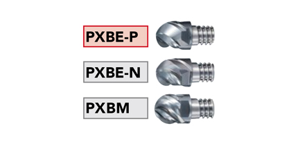 Phoenix Series, Indexable End Mill, 3-Flute, Corner Radius Shape, PXM, PXDR, selection support 7