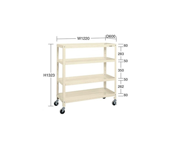 Super Rack Cart (With 2 metal fittings for stable straight traveling): Related images