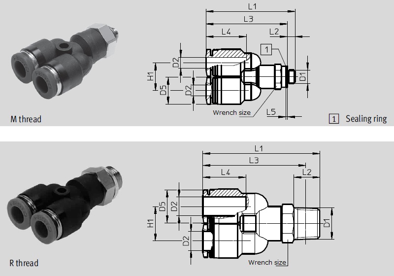 Screw fastener, QSY Series 