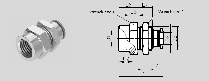 Screw fastener, QSSF Series 