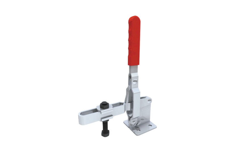 Toggle Clamp - Vertical Handle - U-Shaped Arm (Flanged Base) GH-101-H 