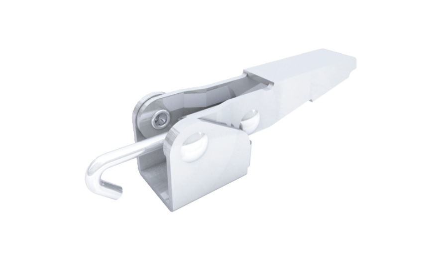 Toggle Clamp - Latch Type - Flanged Base, J-Shaped Hook, GH-43110 
