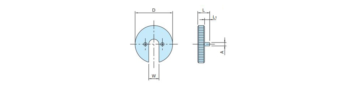 Dimensional drawing of dedicated wrench (SDX-Z)