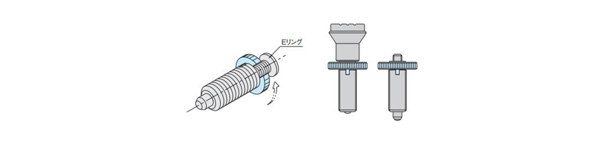 Tool for screwing in index plungers.