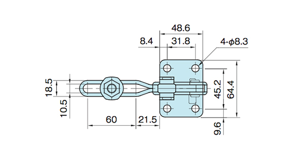 Vertical Type Toggle Clamp ST-VTC210: related image