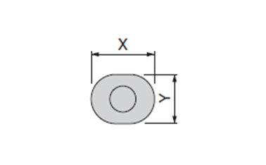 Dimensional drawing of the Collet