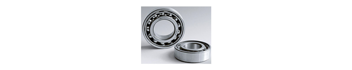 Angular ball bearings have a contact angle, so they can support radial loads and large axial loads in 1 direction at the same time. Usually, angular ball bearings are combined, but it is also possible.
