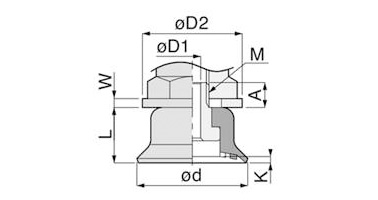 VP 20, 30KNH fixed details diagram
