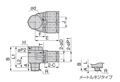 Drawing of SB Socket, D Type For Drainage Fitting