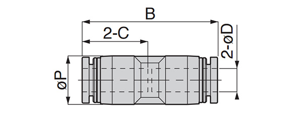 PU dimensional drawing