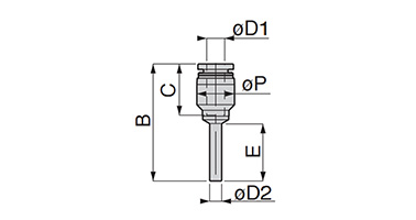 PGJ dimensional drawing