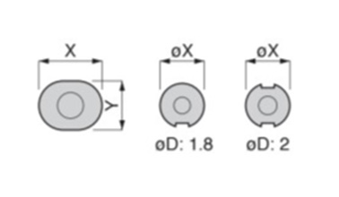 Dimensional drawing of Mini Type PL